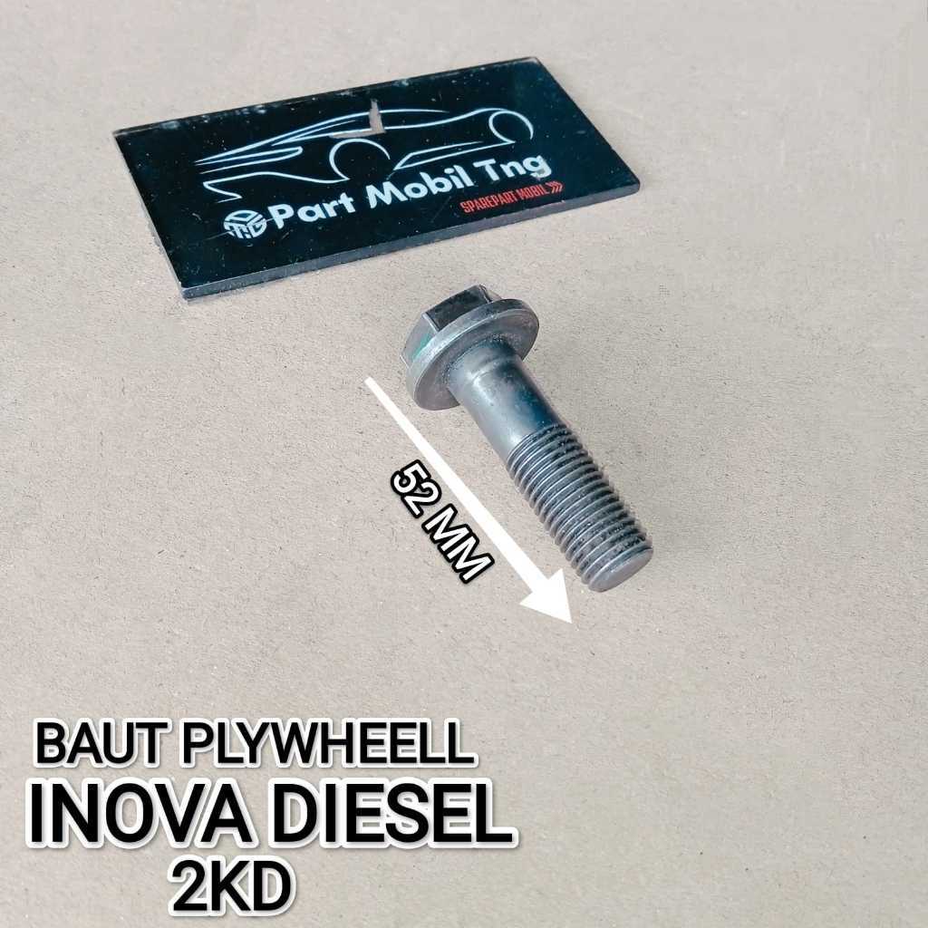 Baut Bolt Flywheel Roda Gila Toyota Innova Diesel/Fortuner Diesel/Hilux 2KD Harga Per Pcs