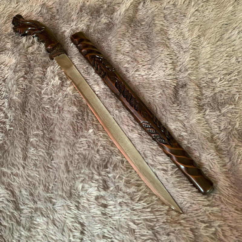 Tongkat Komando Ukir Naga