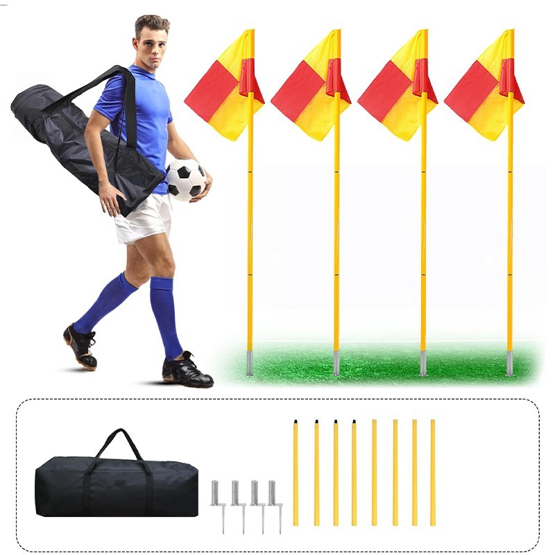 Agility Training Pole Set Untuk Melatih Kecepatan Reaksi Dan Kelincahan