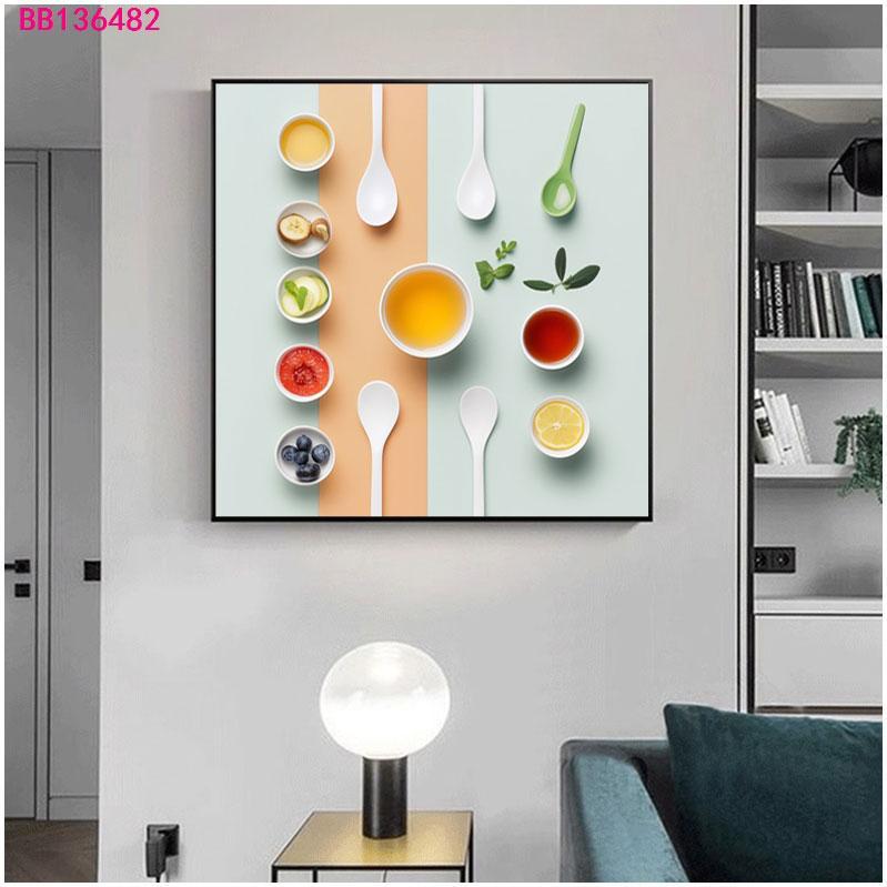 Wallpaper Lukisan Dinding Motif Estetik Dapur - Wallstiker Lukisan Dinding Dapur Dan Restoran Premiu