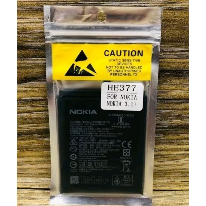 SDG Nokia HE377 HE-377 Original 100% GENUINE Battery Batre Baterai Nokia 8.1 X7 Nokia 8.1 Plus X71 N