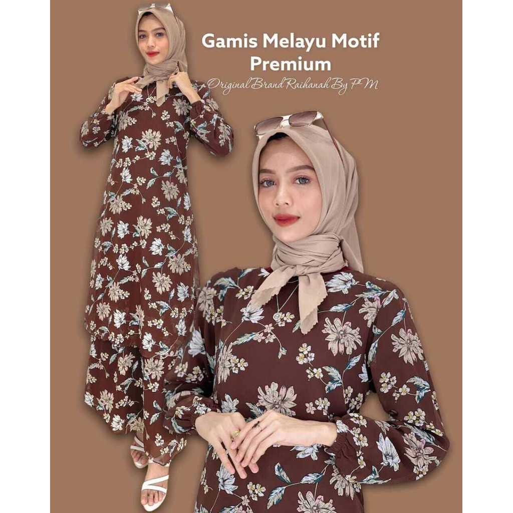 Gamis Malaysia Motif Paling Baru reandom