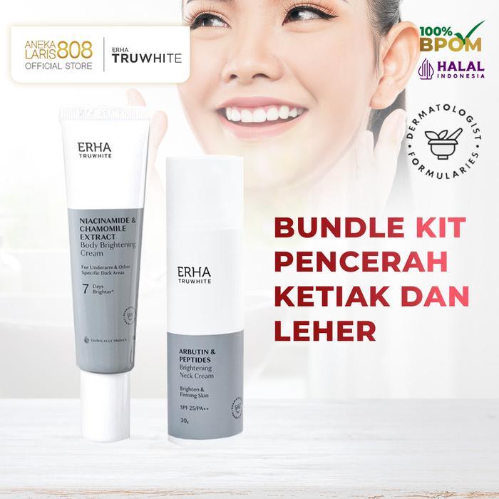 Paket ERHA Pencerah Ketiak dan Leher Truwhite Brightening