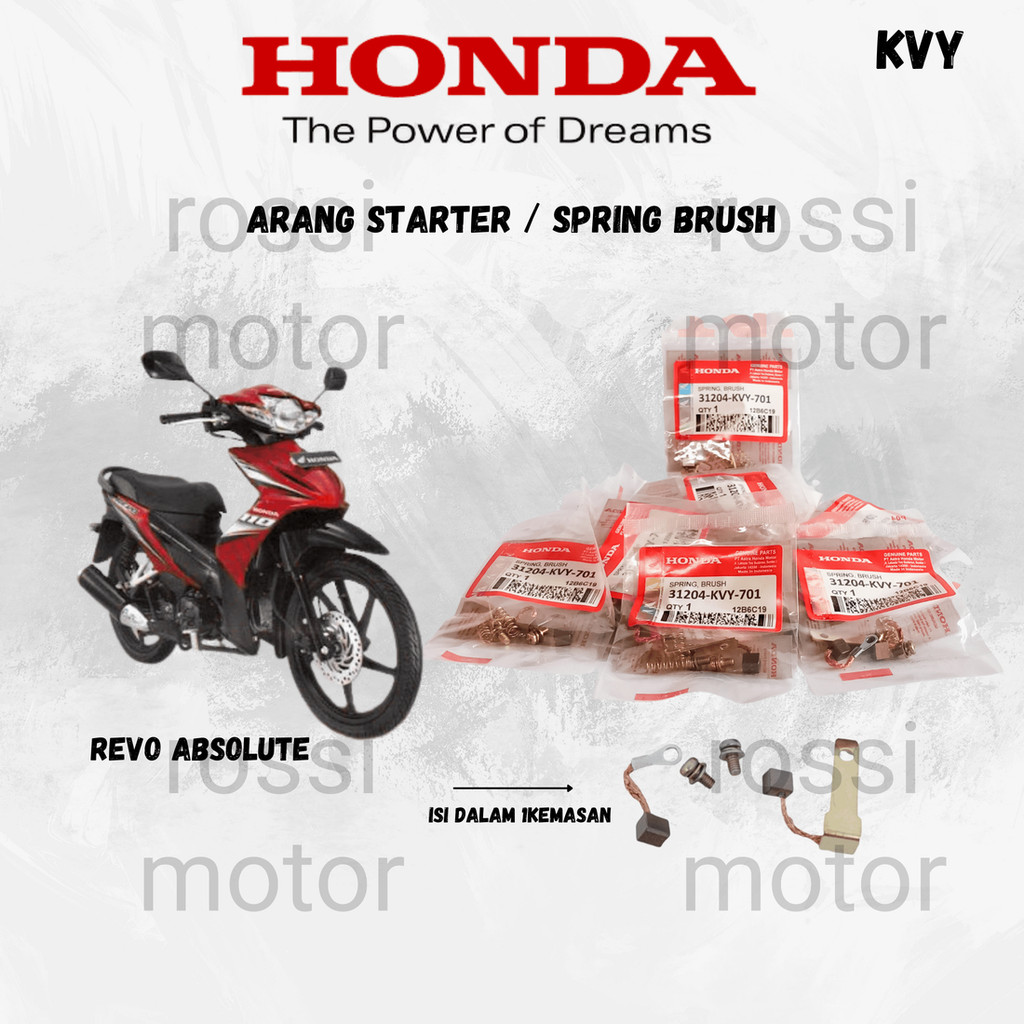 ARANG STARTER REVO ABSOLUTE (KVY) | SPAREPART ORIGINAL SUKU CADANG SEPEDA MOTOR