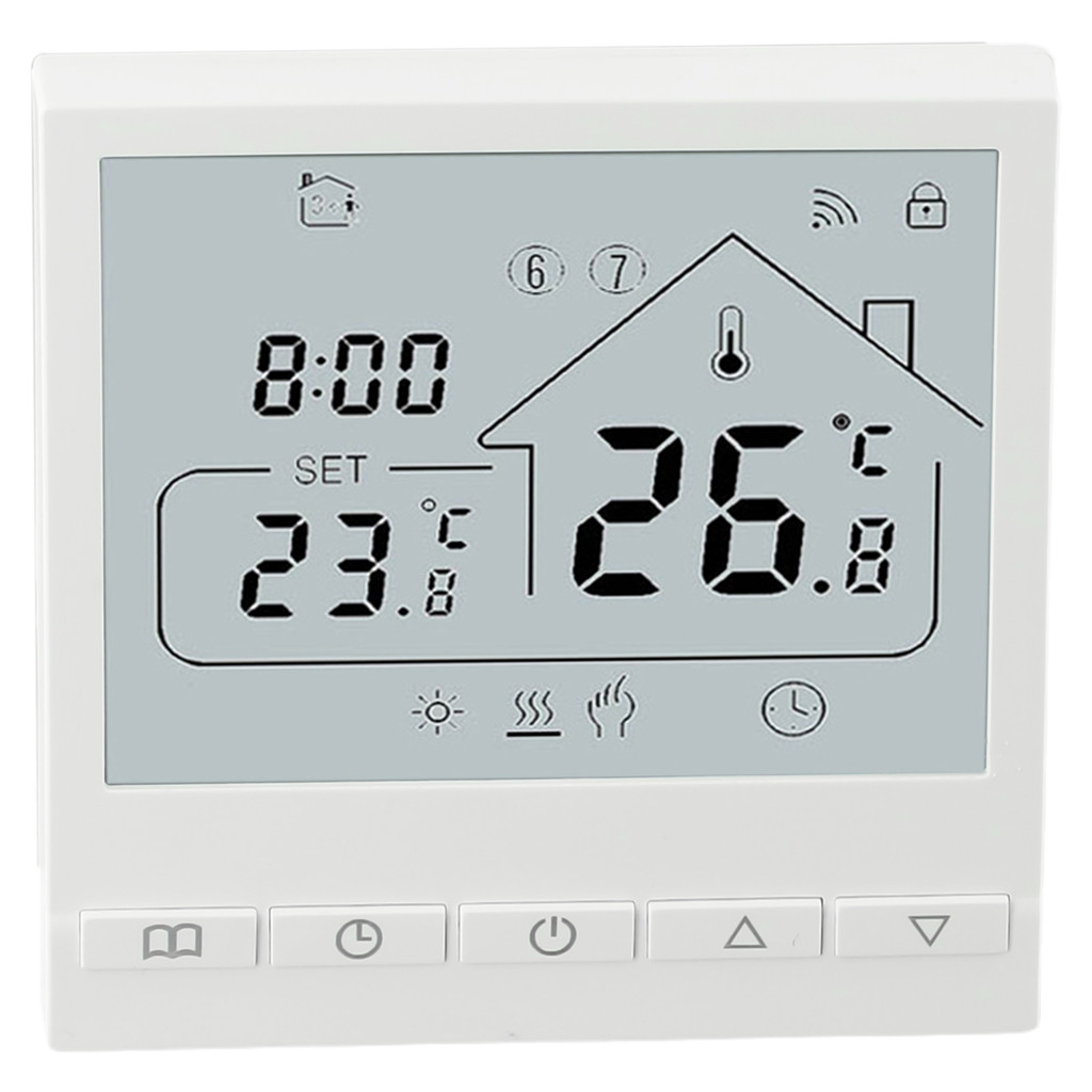 TemperatureControler Thermostat 86 * 86 * 37mm Phone Remote Control Remote Thermostat Floor Thermost