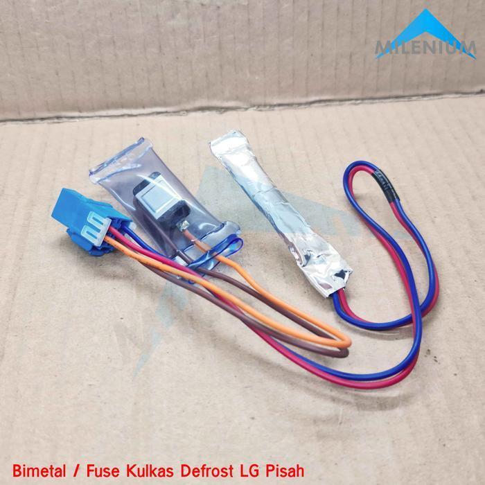 Bimetal Kulkas LG 2 Pintu Model Pisah / Defrost Fuse