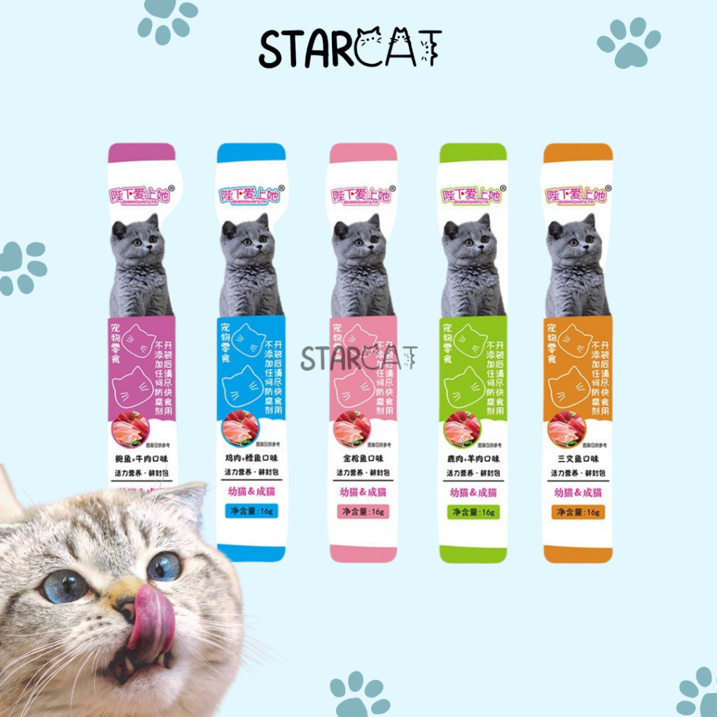 SC Bixia Snack Kucing Creamy Treats