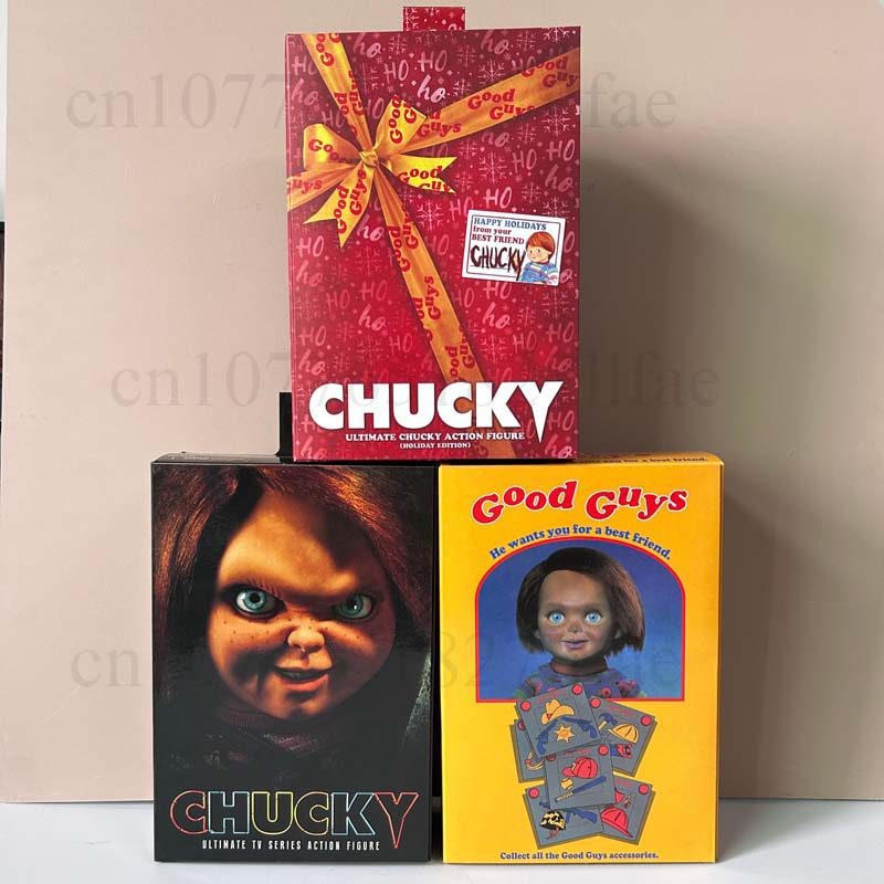 NECA Good Guys Ultimate Chucky Doll Chucky Christmas Chucky Version Edition PVC Action Figure Model 