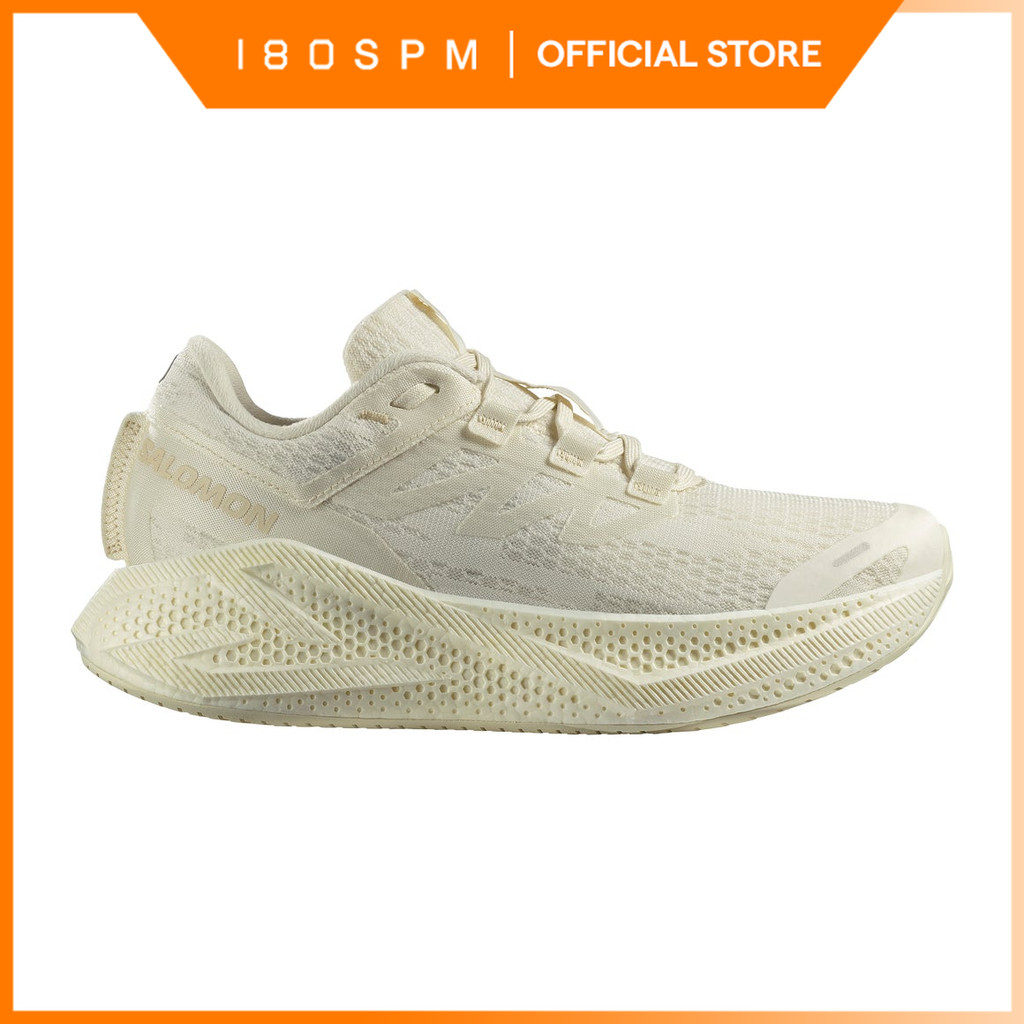 SALOMON - Aero Glide 3, Women's Running Shoes, Vanilla Ice / Vanilla Ice - Sepatu Lari Wanita