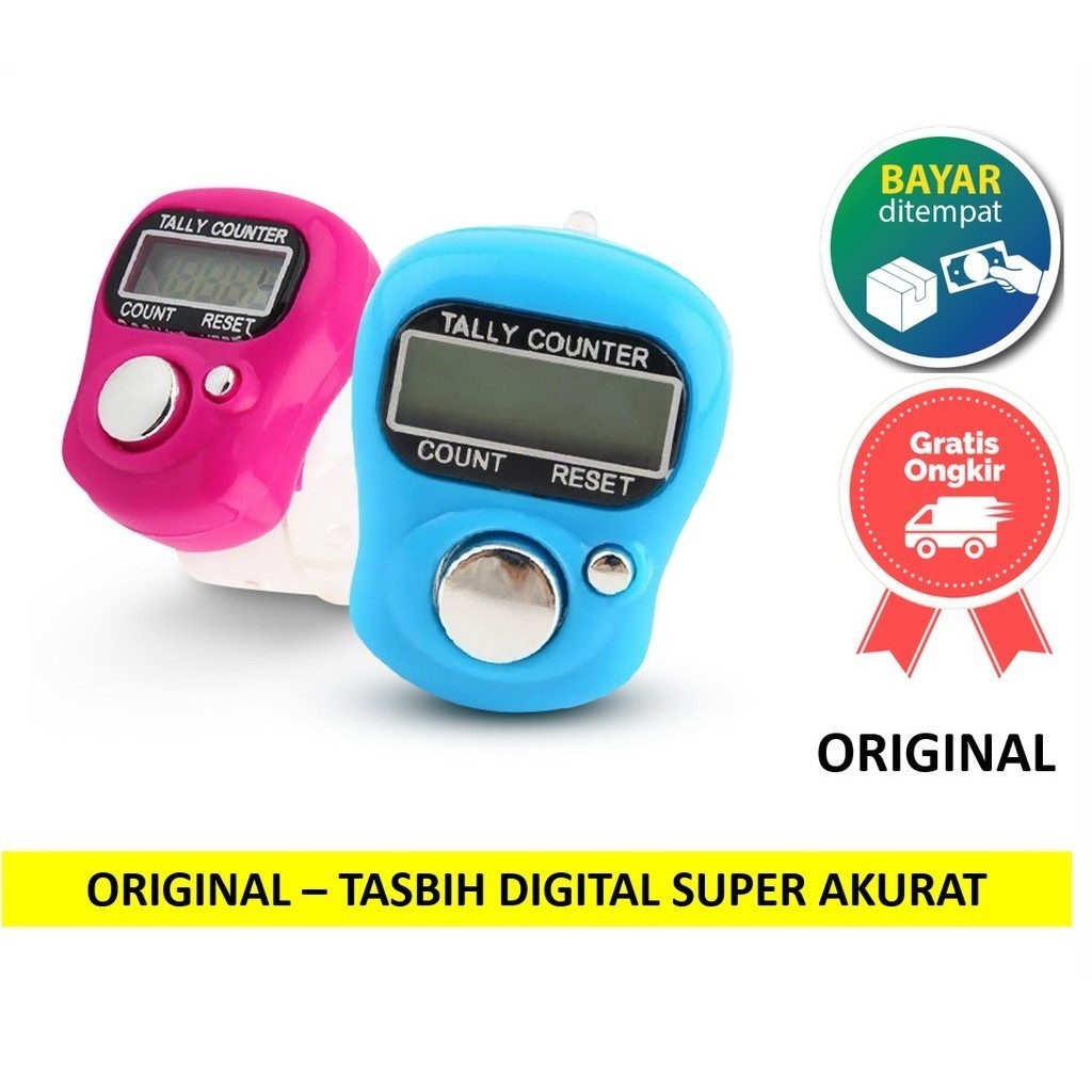 [CV] TASBIH DIGITAL ELEKTRONIK MINI TASBEH JARI ALAT HITUNG FINGER COUNTER ELEKTRIK