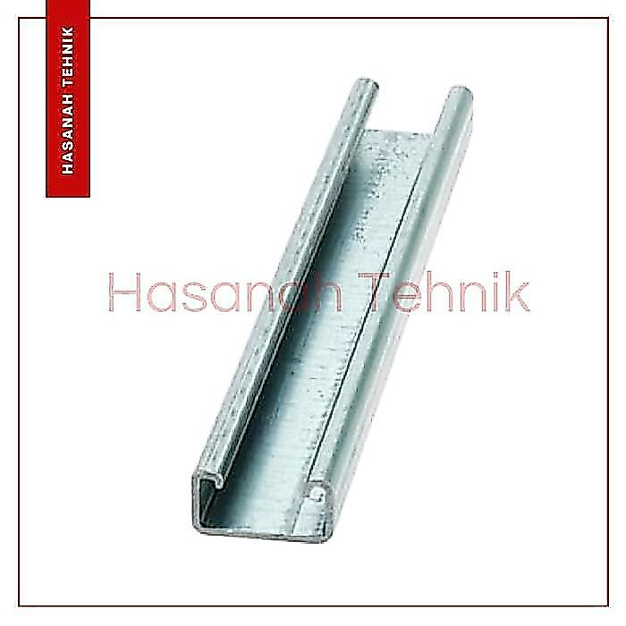 Unistrut Channel 41x21MM Hotdip Galvanis 1 Meter