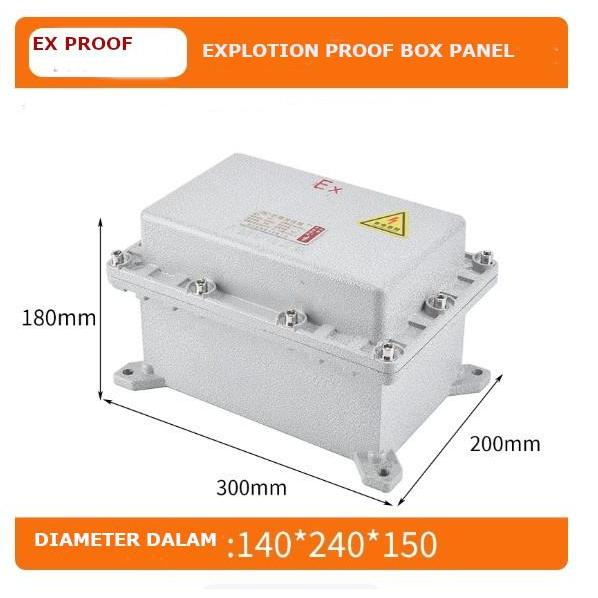 Explosion proof Junction box panel 300mm x 200mm x 180mm / explosion-proof distribution box 30 cm x 