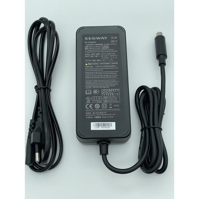 SEGWAY NINEBBOT CHARGER 42V 1.7A ORIGINAL  XM GRAB WHEELS SCOOTER  SCOOTER  LISTRIK LIPAT  PART
