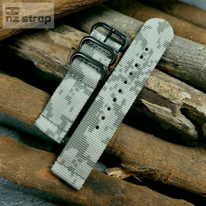 [ ZP2 ] Quick Release Zulu Strap Camo 2 Pcs Style Strap Smartwatch - ZP2-C9, 22mm