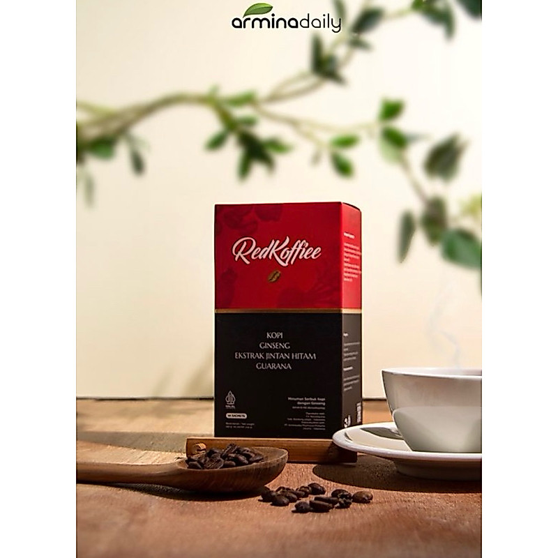 Red Koffie herbal | Susu Daily strum | Ashiha Pro