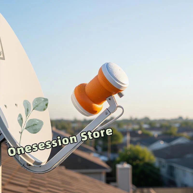 Universal 4K Ultra HD Linear Converter Single LNB KU Band Satellite TV Receiver for Superior Sound a