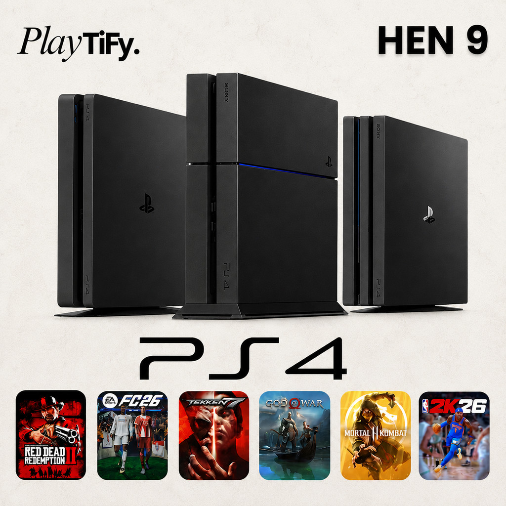 PS4 PRO|PS4 SLIM|PS4 FAT HEN 9.00 FULL GAMES