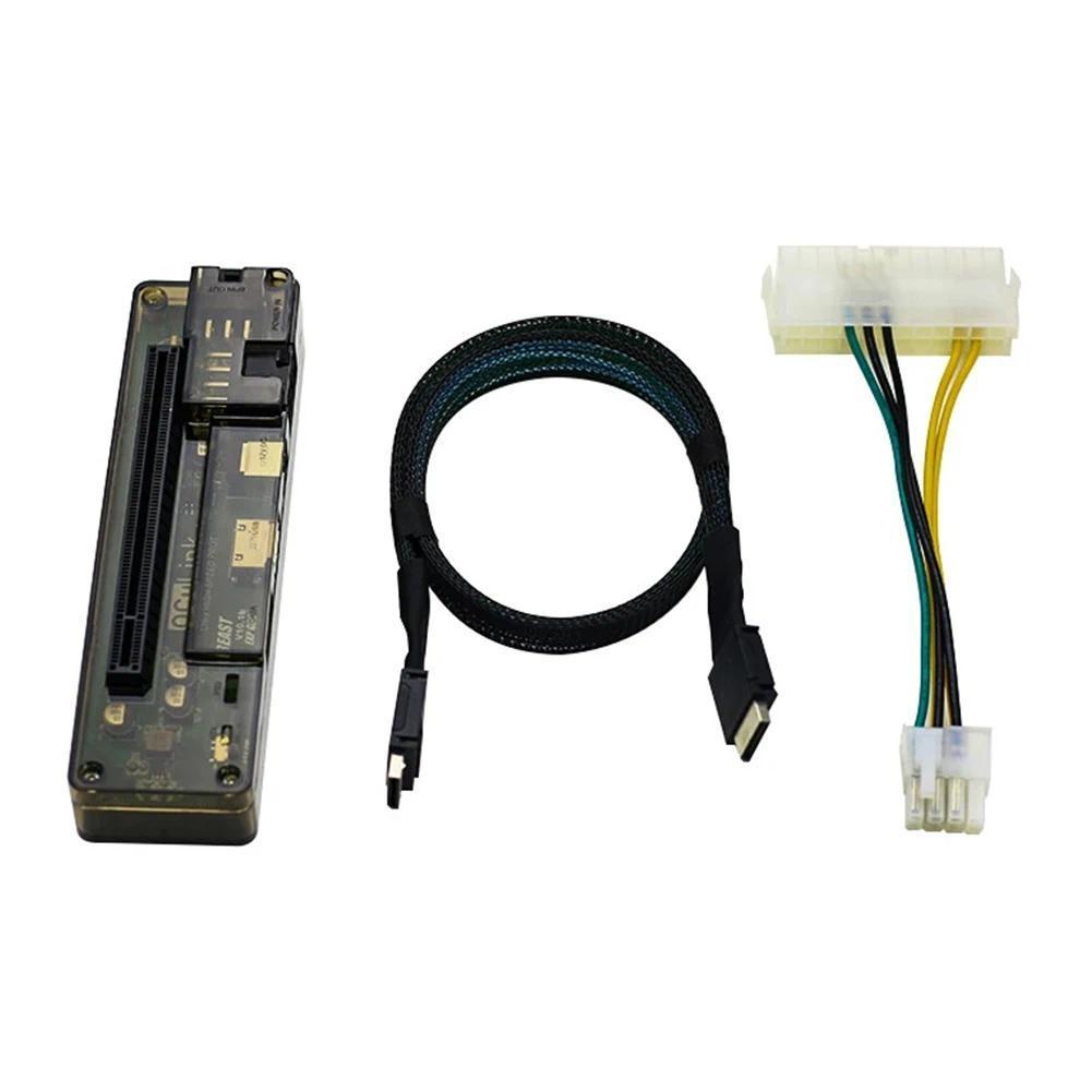 EXP GDC OCuLink GPU Dock 32 Gbps EXP GDC PCIe External Independent Video Card Dock for Mini PC Lapto