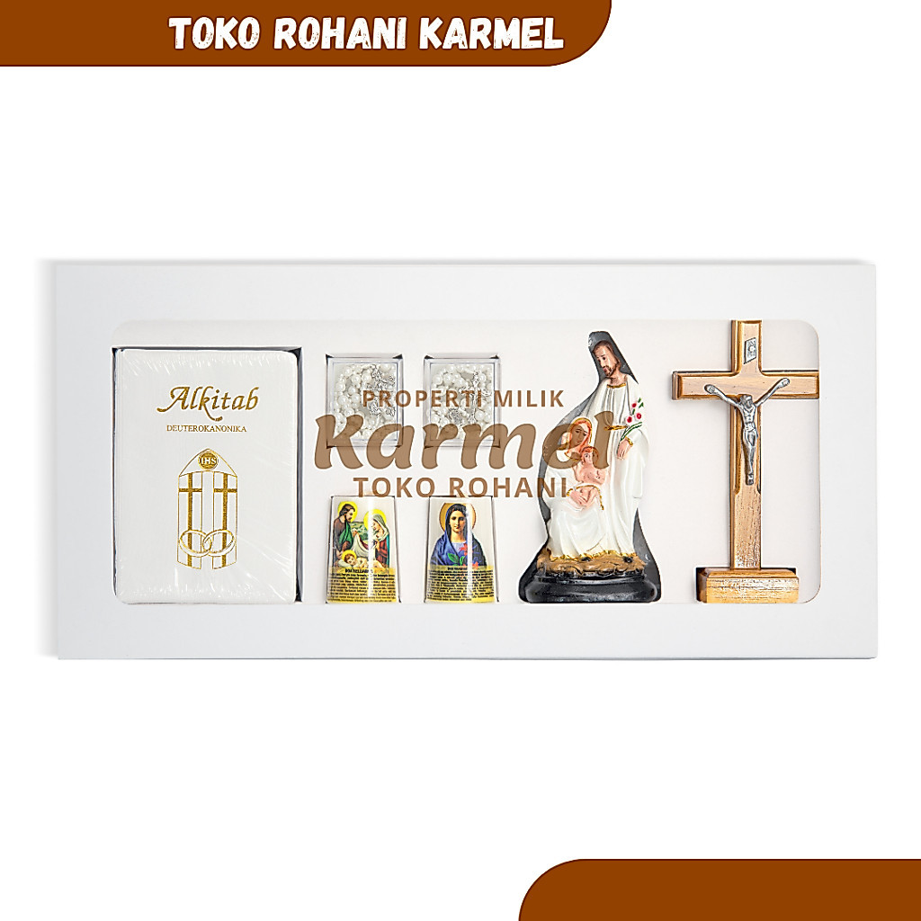 PAKET SESERAHAN PERNIKAHAN KATOLIK + KOTAK CUSTOME / SET HANTARAN PERNIKAHAN KATOLIK / PAKET WEDDING