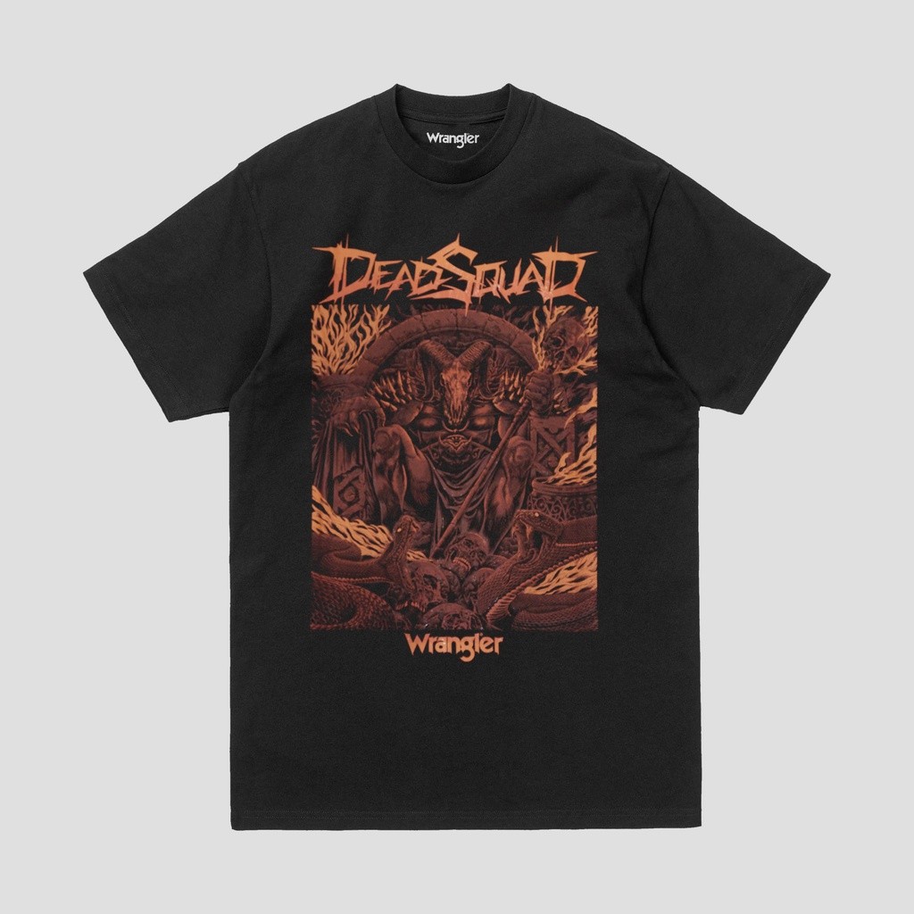 Tshirt Deadsquad x Wrangler Kaos Unisex