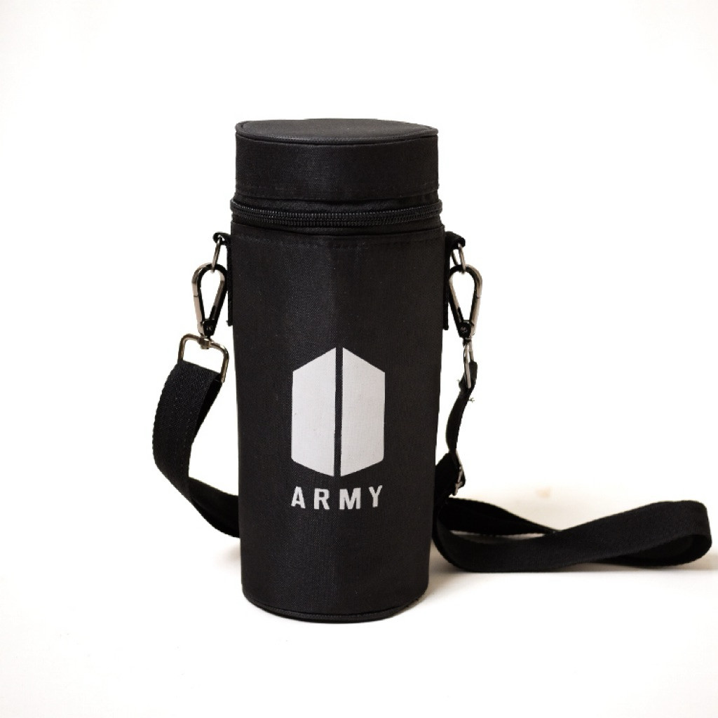 Tas Selempang Army Bomb BTS Lightstick Case Selempang | Padded Aluminium Foil | Tas Light Stick Kons