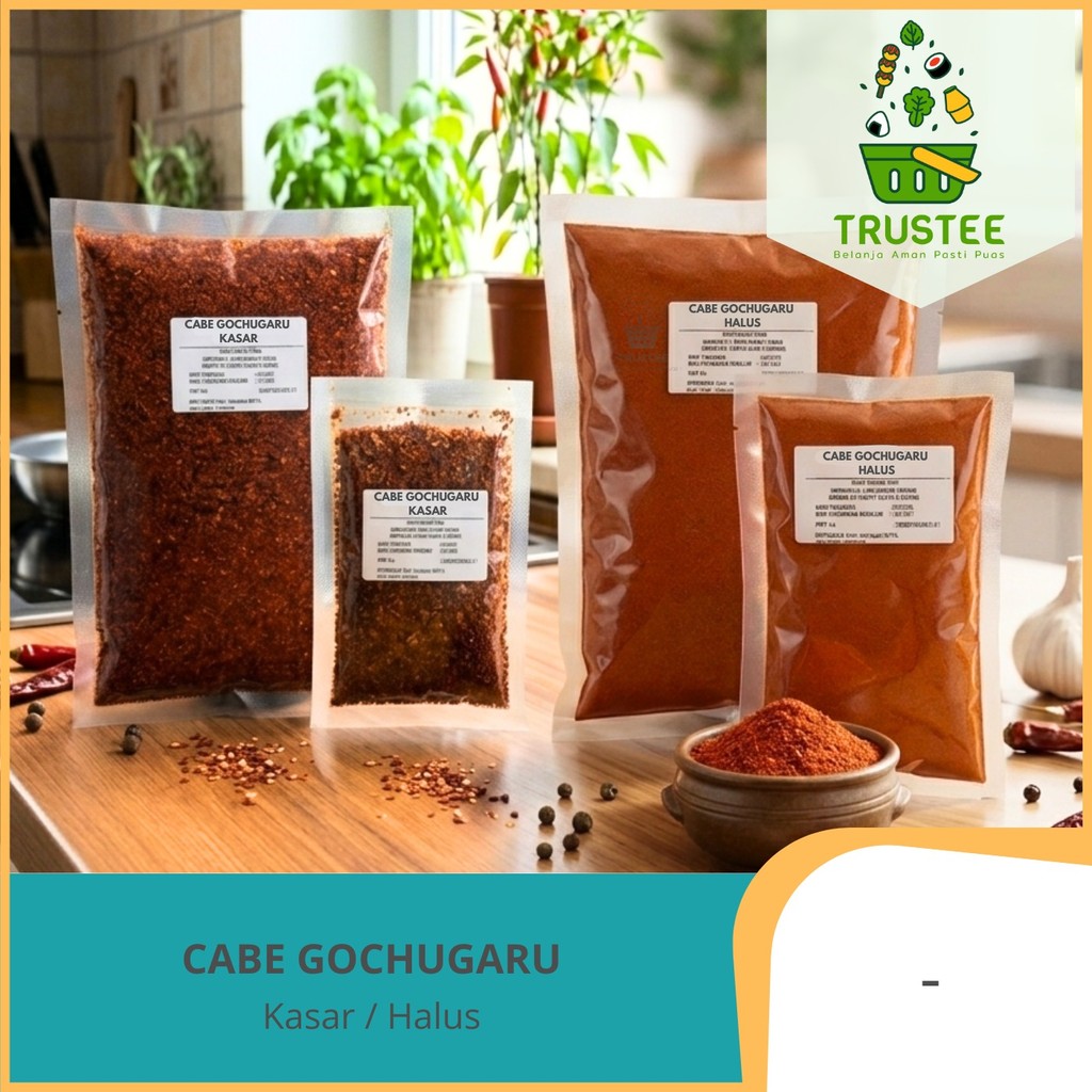 Gochugaru Bubuk Cabe / chili Red Pepper Powder kimchi korea 250gr  HALAL
