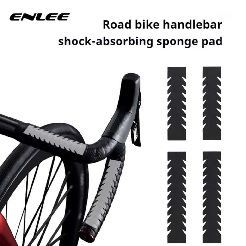 Foto Enlee Busa Bar Tape Stang Bartape Shockprof pad Foam Handlebar Sepeda Fixie RB Handgrip