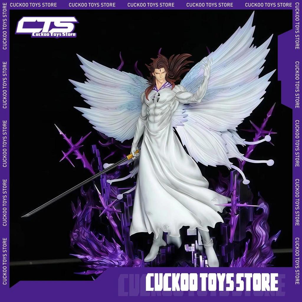 31cm Bleach Aizen Figure Aizen Sousuke Anime Figurine Pvc Model Gk Statue Collectible Toys Doll Desk
