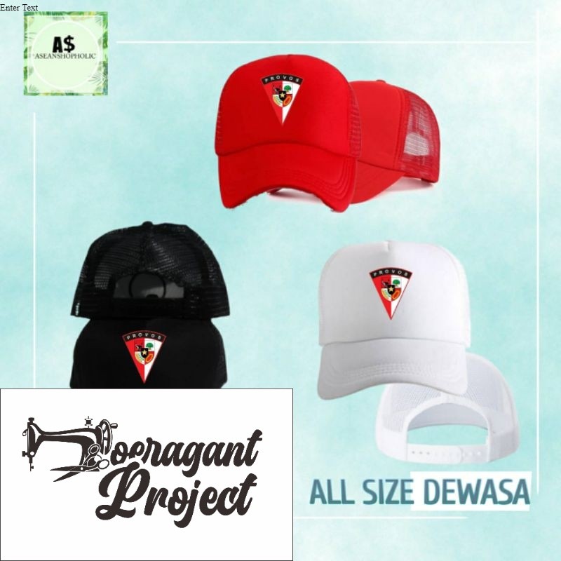topi trucker provos pemuda pancasila