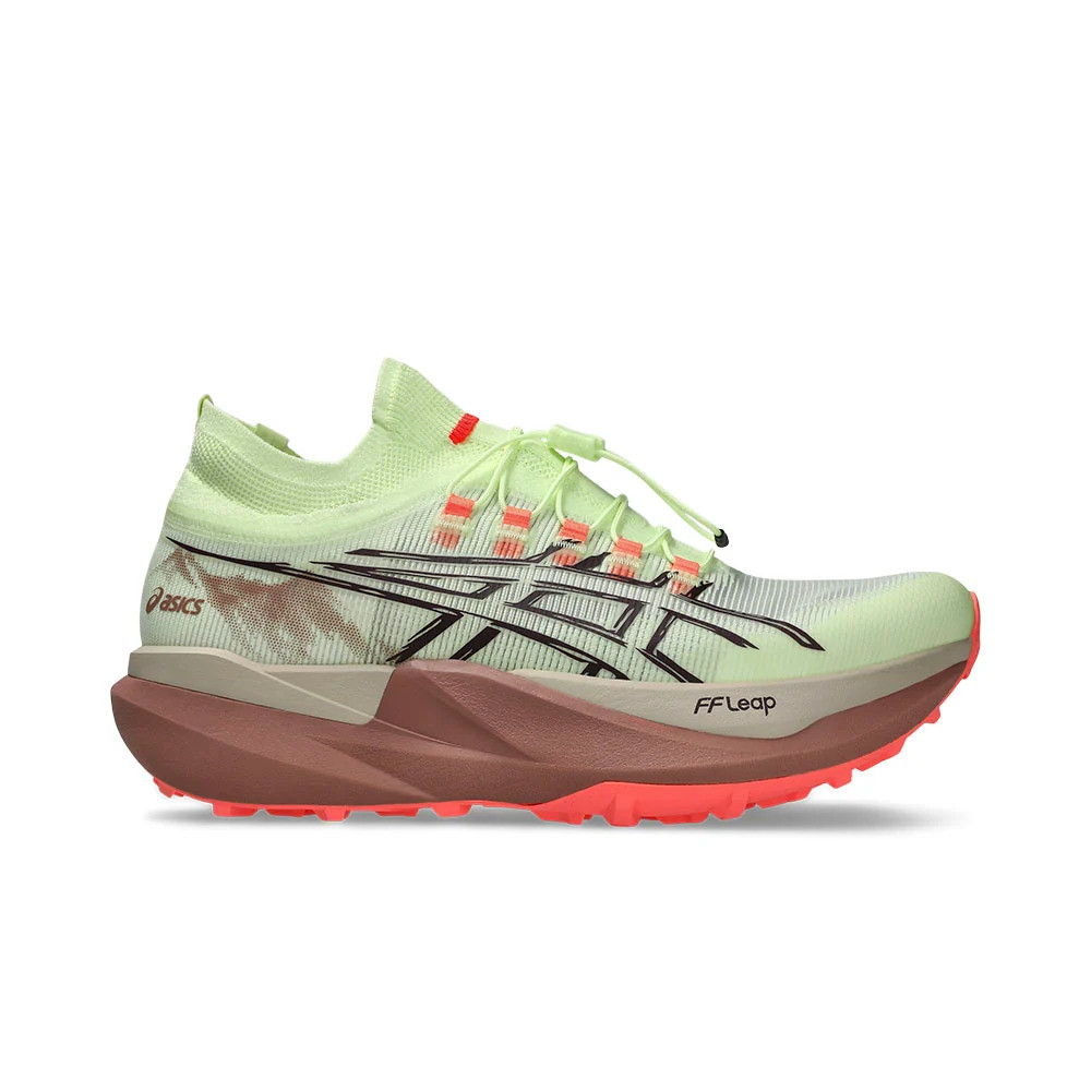 Asics Sepatu Trail Run Metafuji Trail 2 - Illuminate Yellow/Dark Aubergine