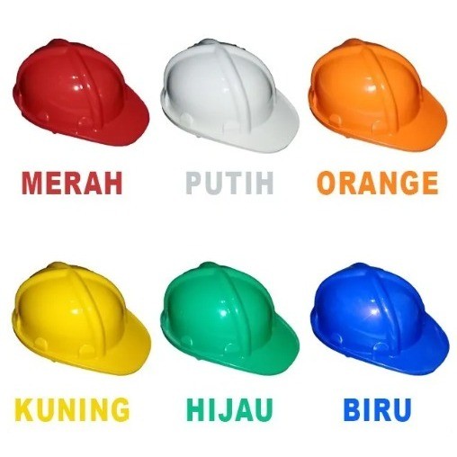 JSW Helm Proyek Helm Safety Warna ada Tali Dagu