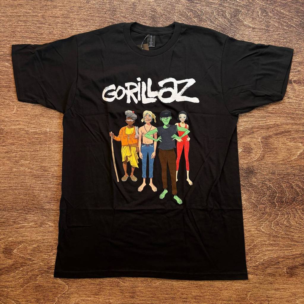 KAOS BAND OFFICIAL GORILLAZ - THE MOUNTAIN GROUP ORIGINAL MERCHANDISE