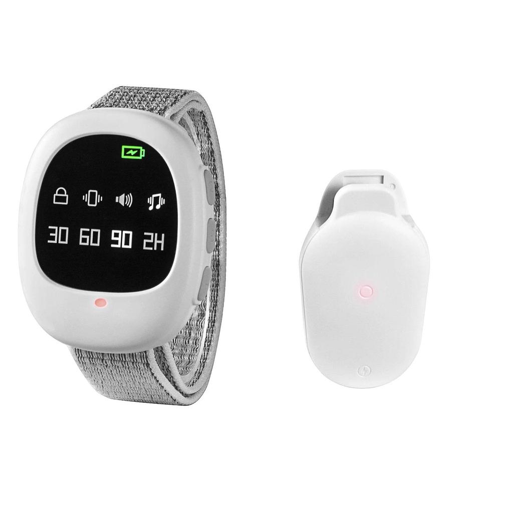 40M Wireless Bedwetting Alarm Adults Elder Potty Training Sensor Enuresis Bedwetting Alarm with Wris