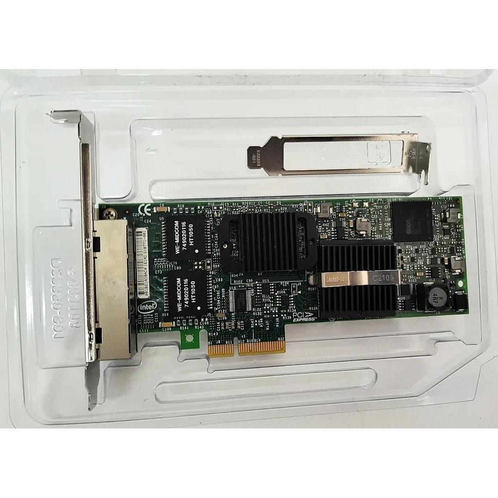 Genuine INTEL 82576GB E1G44ET2 0HM9JY 0H092P 0YT674 Network Card Quad Port RJ45 Ethernet