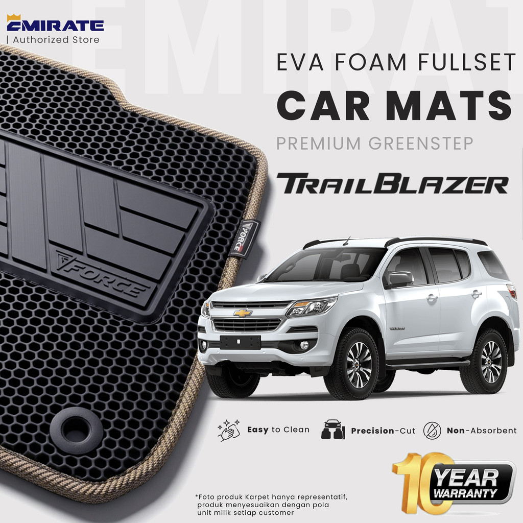 Karpet Mobil Chevrolet Trailblazer EVA Force Fullset / Chevrolet Trailblazer Car Mat