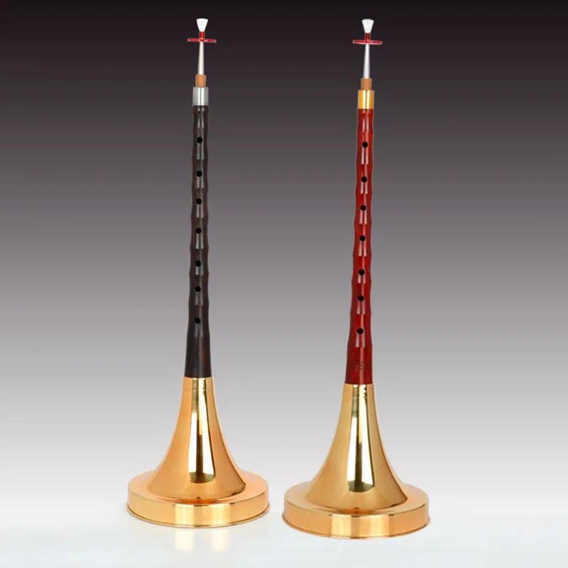 Handmade Wooden Suona Folk Traditional Chinese Suona Horn Adult Beginner Performance Suonas Professi