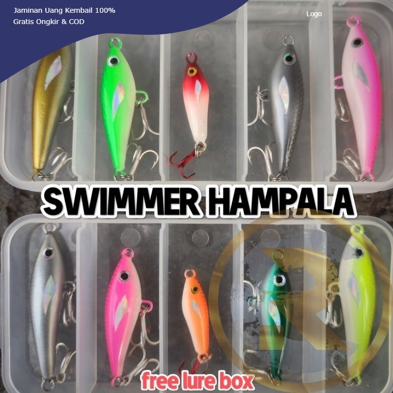 RC paket FLUTTER / SWIMBAIT lure handmade