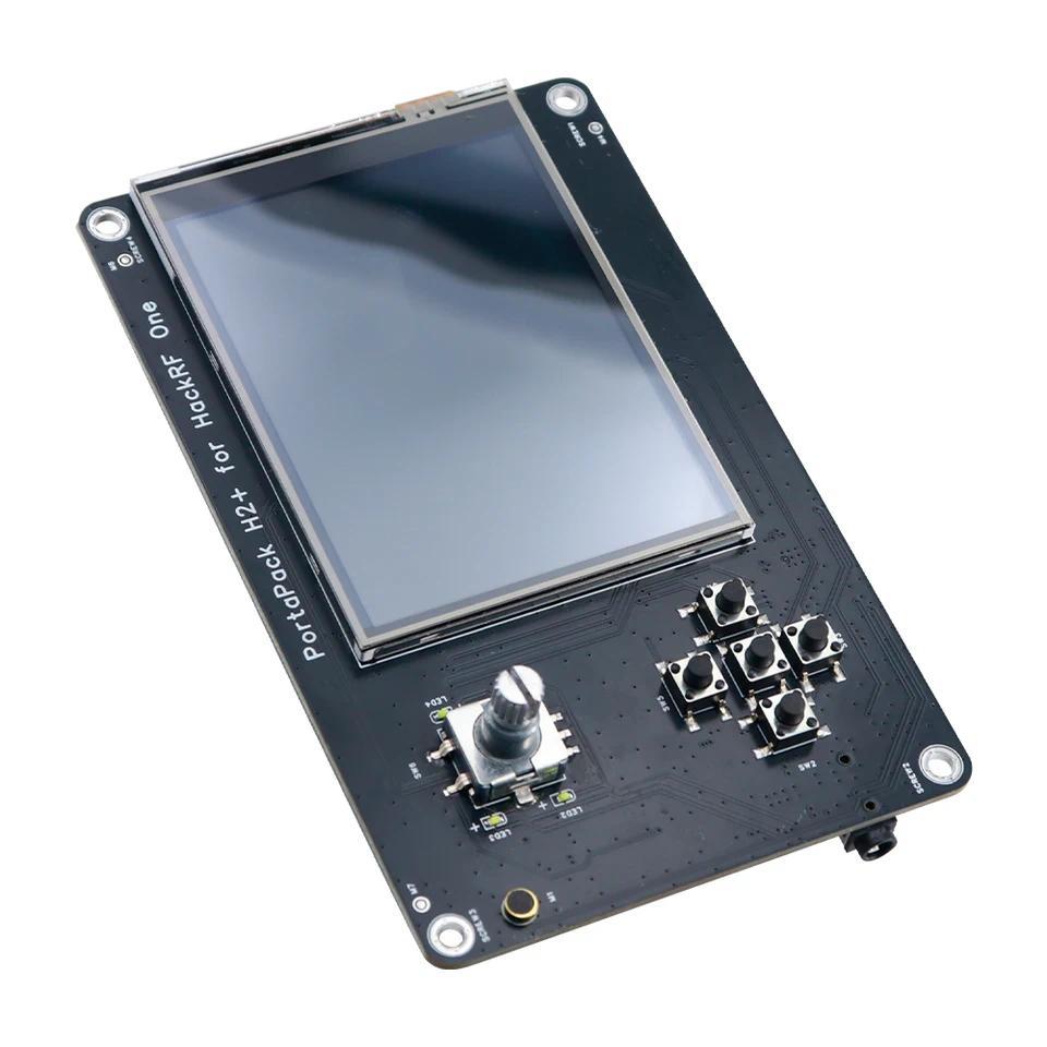 PORTAPACK H2 Touch Screen Expansion Board for HackRF One, Battery Charging, TCXO Clock, Audio Input 