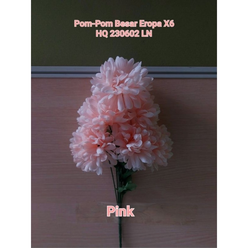 READY Pom-Pom Besar Eropa X6 [HQ 230602 LN]