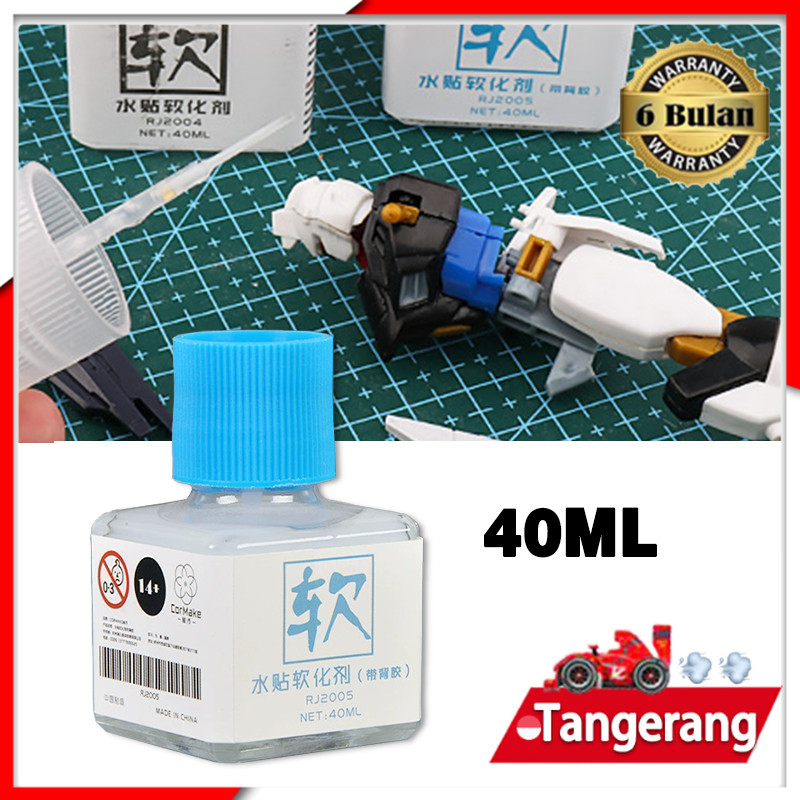 40ml Perekat Water Decal Softener Mark Setter Lem Decal Gundam Model Kit