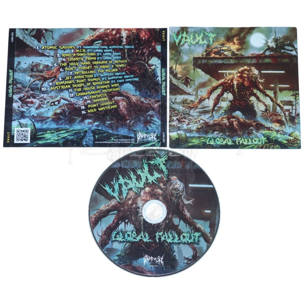 ORIGINAL & BERLISENSI - CD - VAULT - GLOBAL FALLOUT | BRUTAL DEATH METAL/GRINDCORE | EXTREME MUSIK