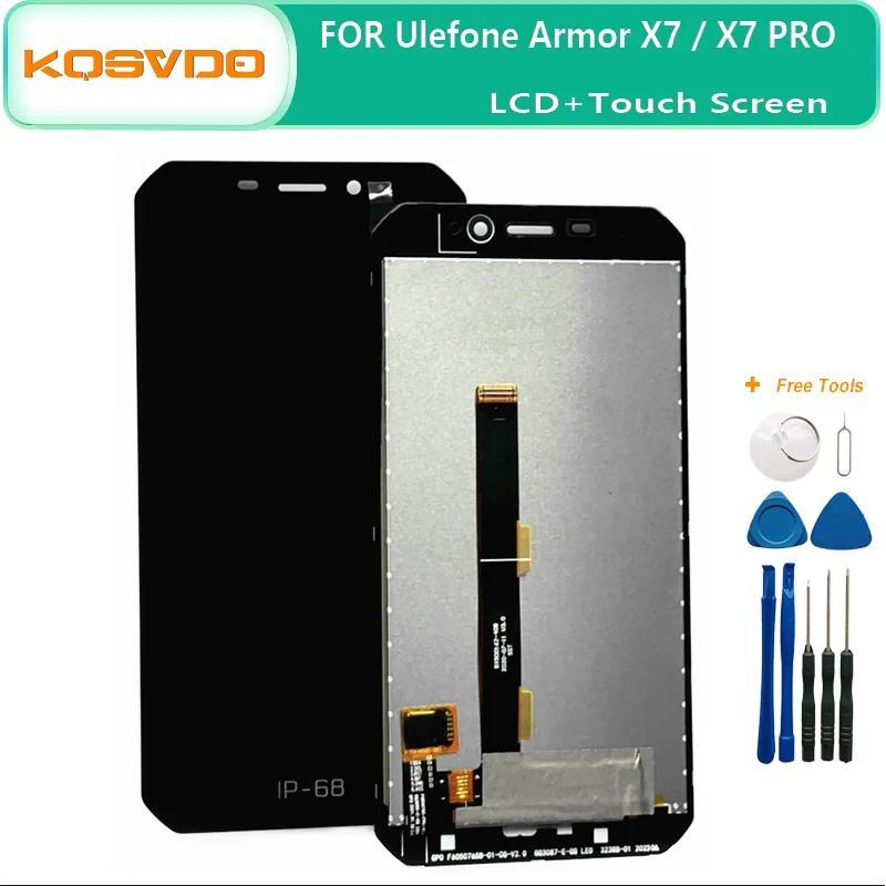 FOR Original Ulefone Armor X6 / X7 / X7pro LCD splay Tou Screen gitizer Assembly Replacement ArmorX7