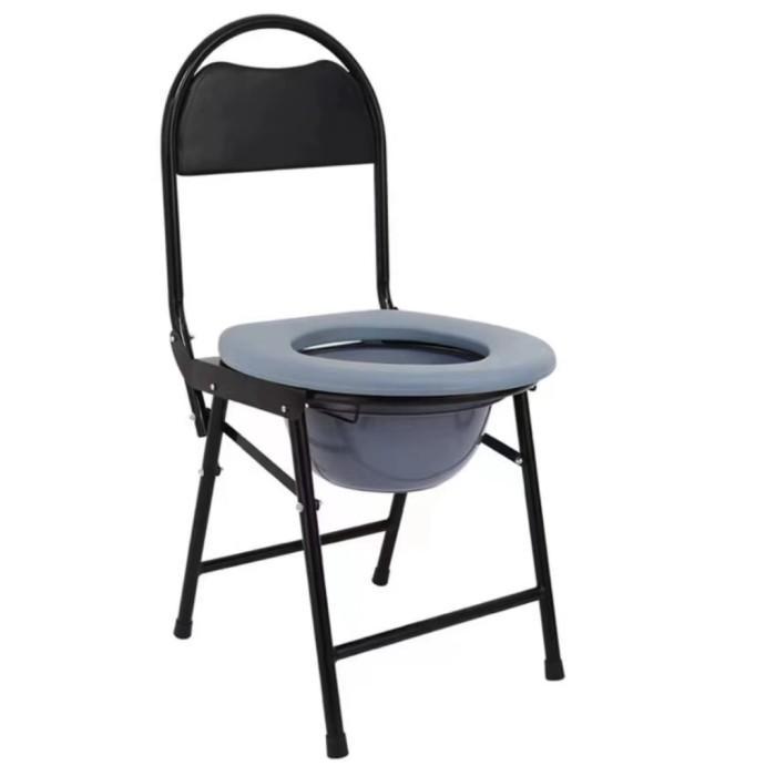 Commode Chair Lipat 107 Kursi BAB Lansia Adjustable untuk Manula & Pasien
