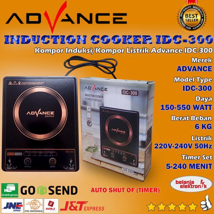 PROMO KOMPOR INDUKSI/KOMPOR LISTRIK ADVANCE IDC-300 - ADV-062-IDC300