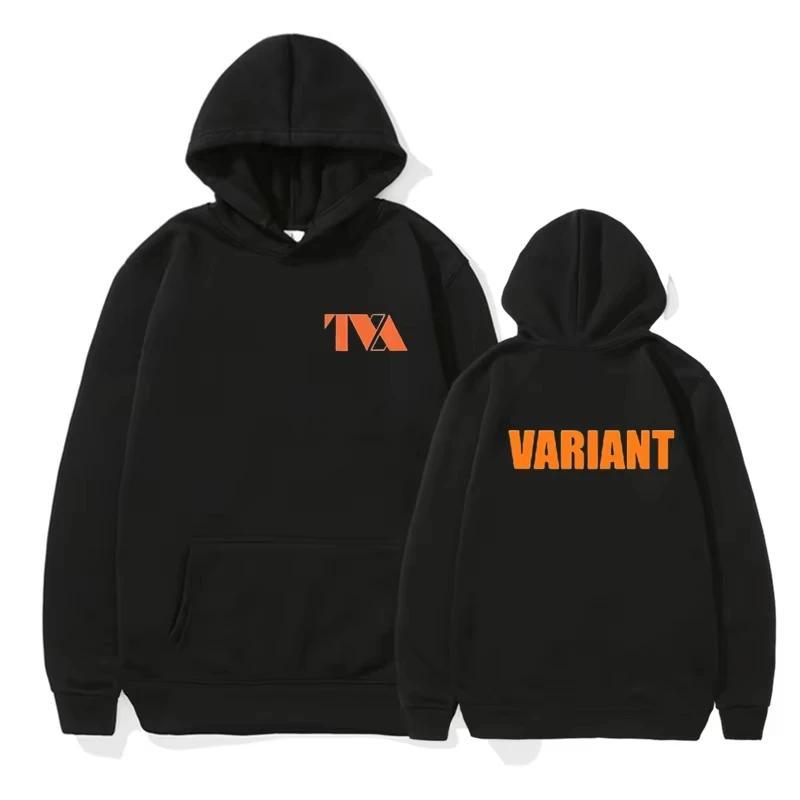 Jaket hoodie LOKI TVA Variant Letter unisex hoodie