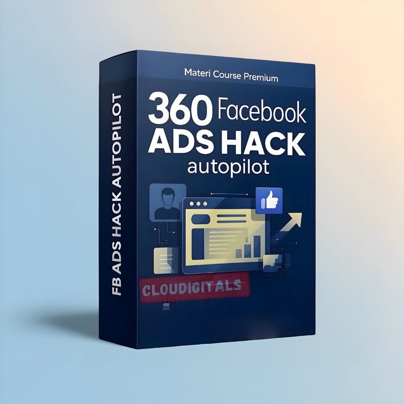 META ADS HACK AUTOPILOT: Ecourse Facebook Ads Terbaru  Materi Video Pembelajaran - Kedai Digital Sto
