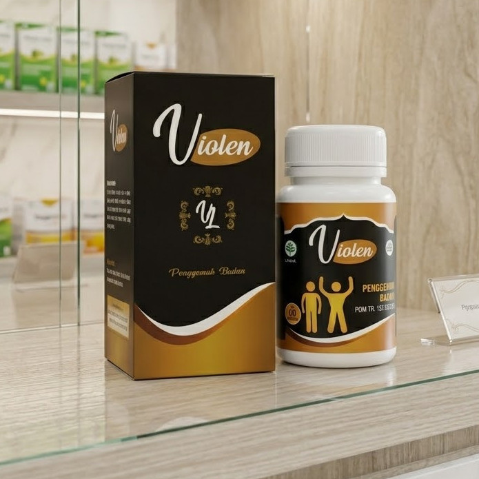 ASLI VIOLEN OBAT GEMUK - PENGGEMUK BADAN HERBAL PENAMBAH BERAT BADAN ASLI MANJUR