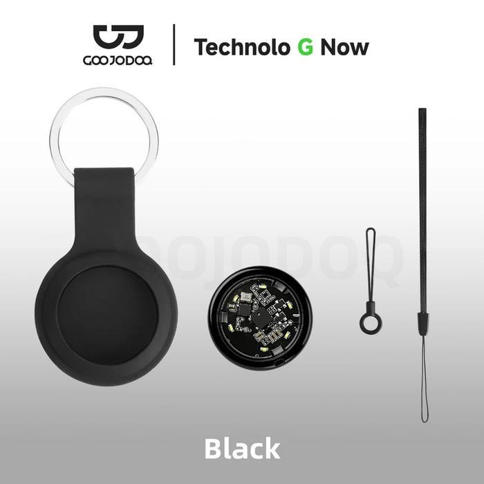 GOOJODOQ AT102 Pro Bluetooth Smart Anti-Lost Locator Hanya Mendukung iOS untuk Desain transparan den
