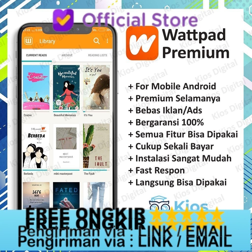 Wattpad Premium Baca Cerita Tanpa Iklan STARHOME88
