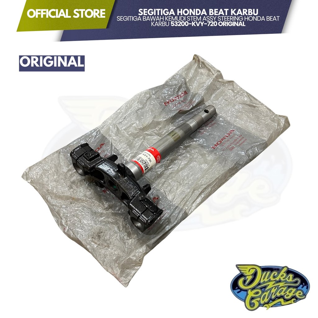 53200-KVY-720 Segitiga Bawah Stemp Comp Honda BeAT Karbu Karburator Gen 2 Spakbor Atas Original